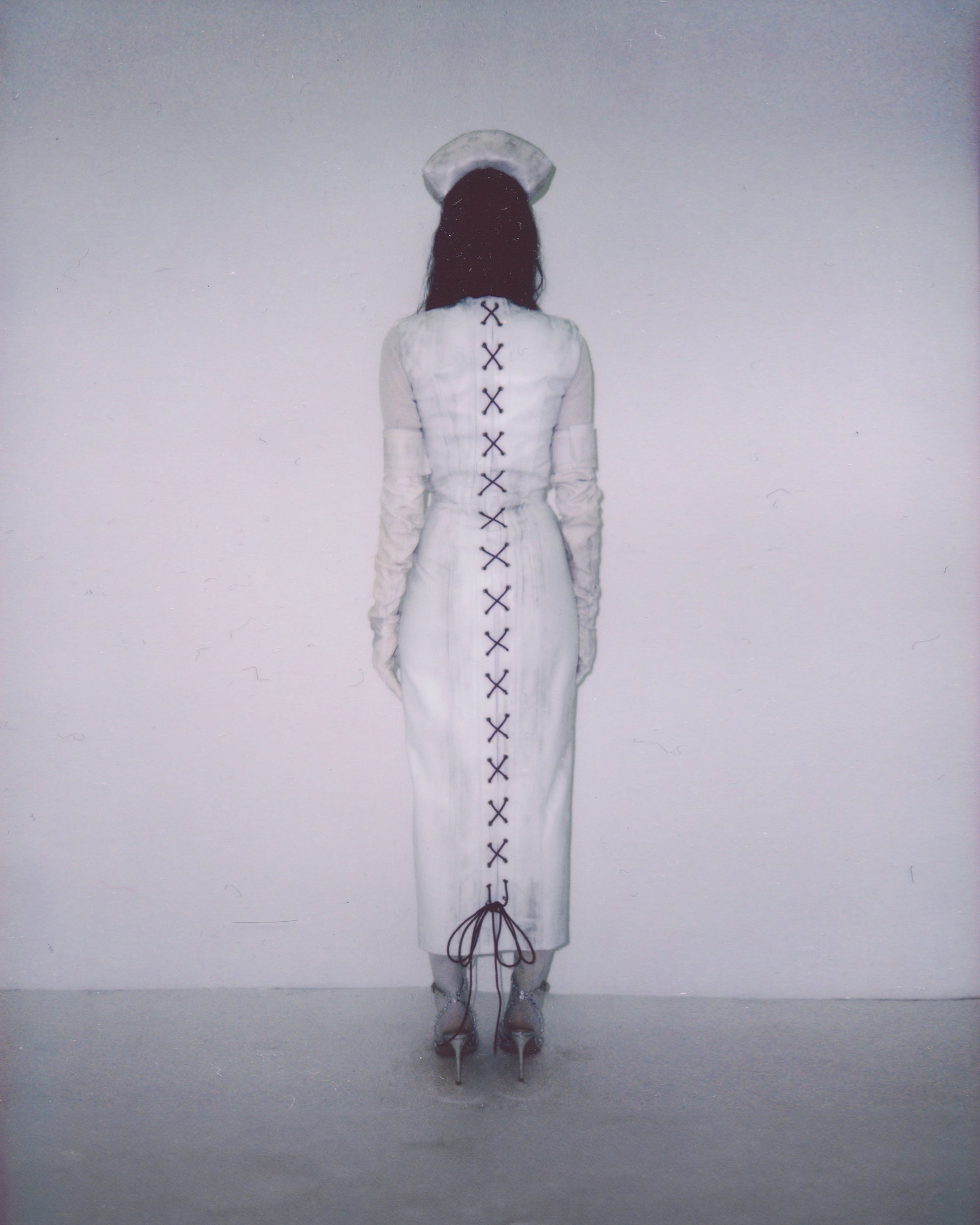 KAT DRESS IN BONE