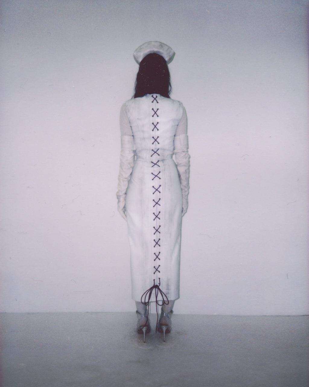 KAT DRESS IN BONE