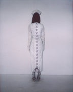 KAT DRESS IN BONE