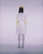 NURSE DRESS IN BONE