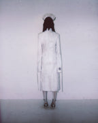 STRAIGHT DRESS IN BONE